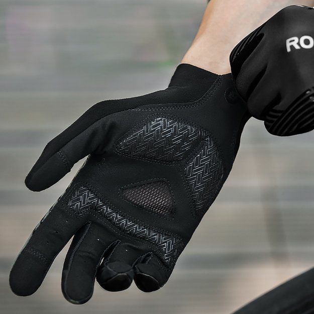 Rockbros cycling gloves spring/summer/autumn, full, size: M - black 13