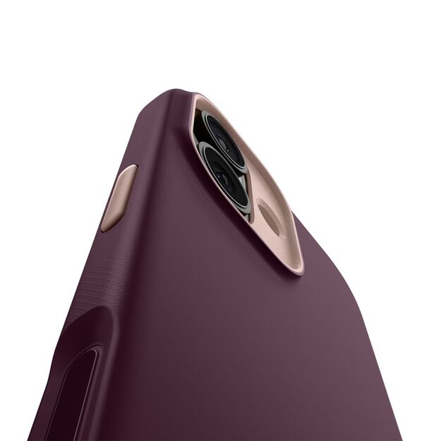 Spigen Nano Pop Mag MagSafe case for iPhone 17 - burgundy 11