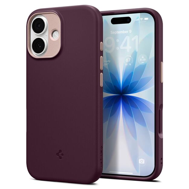 Spigen Nano Pop Mag MagSafe case for iPhone 17 - burgundy 1