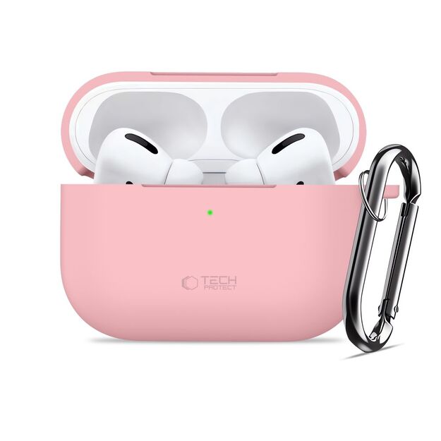 Tech-Protect Silicone Hook Case for AirPods Pro - Pink 2