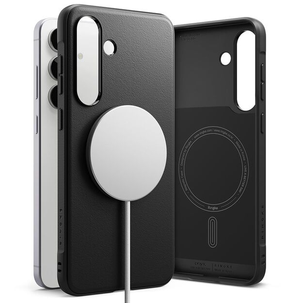 Ringke Onyx Magnetic MagSafe Case for Samsung Galaxy S25 FE - Black