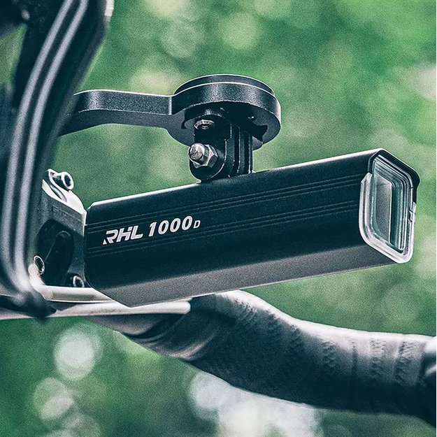 Rockbros RHL1500 front bicycle light 5000mAh 1500lm IPX6 - black 5