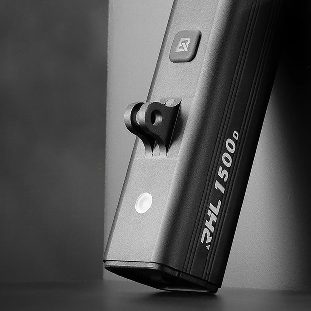 Rockbros RHL1500 front bicycle light 5000mAh 1500lm IPX6 - black 7