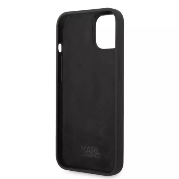 Karl Lagerfeld Silicone Ikonik case for iPhone 14 Plus - black 6