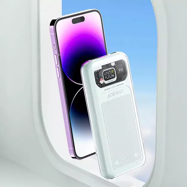 Acefast powerbank 10000mAh Sparkling Series fast charging 30W green (M1) 9