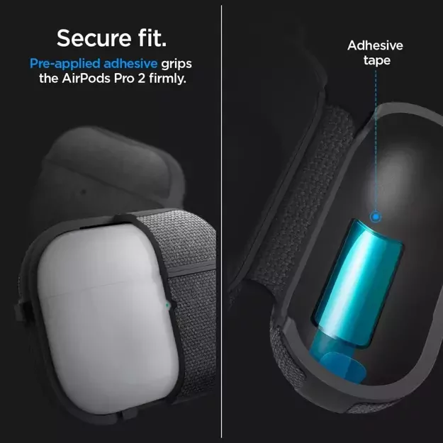 Spigen Urban Fit Case for Apple AirPods Pro 1 / 2 - Black 25