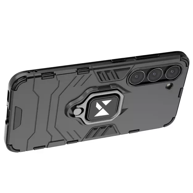 Wozinsky Ring Armor case for Samsung Galaxy S23+ armored cover magnetic holder ring black 15