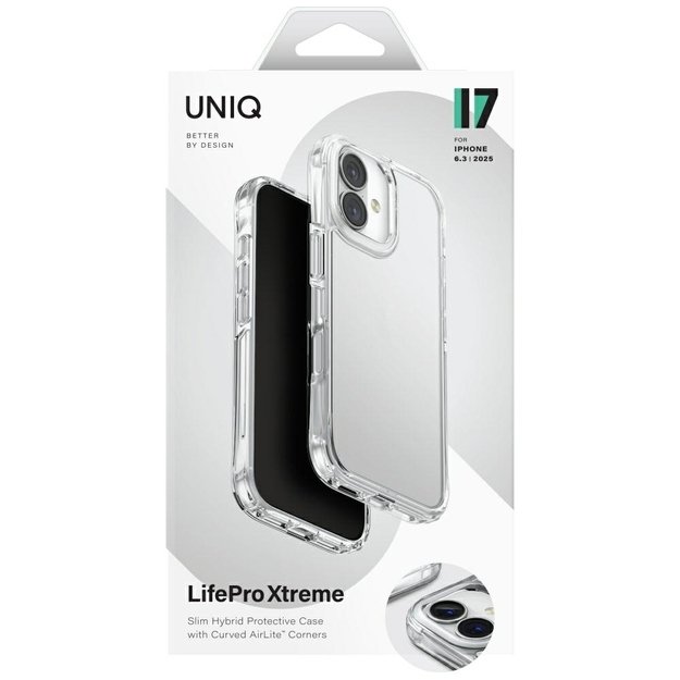 Uniq Lifepro Xtreme Case for iPhone 17 - Transparent 4