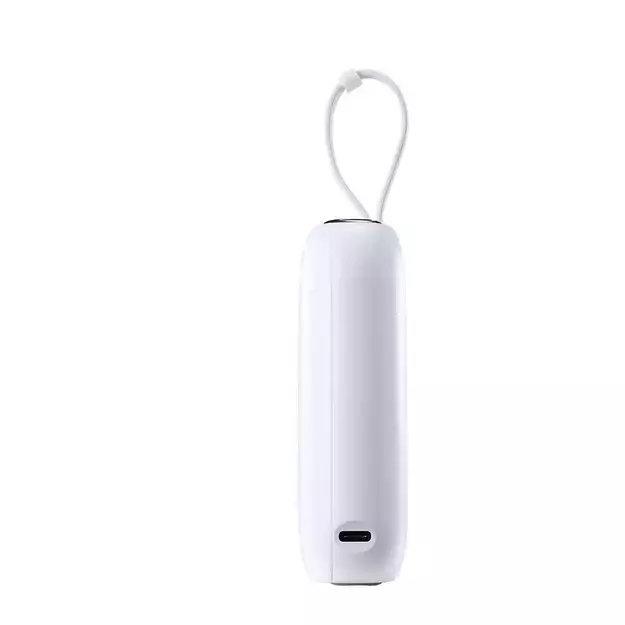 Joyroom mini powerbank 10000mAh Colorful Series 22.5W with 2 built-in USB C and Lightning cables white (JR-L012) 11