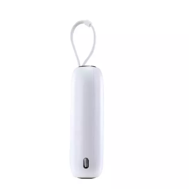 Joyroom mini powerbank 10000mAh Colorful Series 22.5W with 2 built-in USB C and Lightning cables white (JR-L012) 18