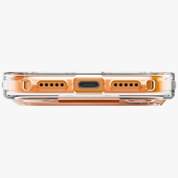 Uniq Heldro Air Case for iPhone 17 Pro Max Magclick Charging - Orange 3