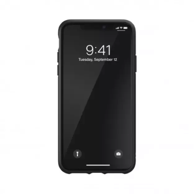 Adidas OR Moulded Case Basic for iPhone 11 Pro Max - Black and White 10