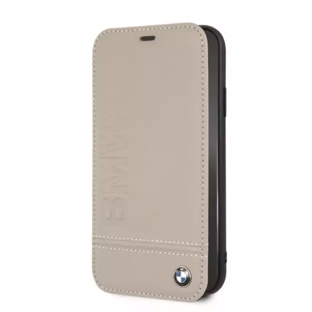BMW Logo Imprint iPhone Xr Case - Beige 6