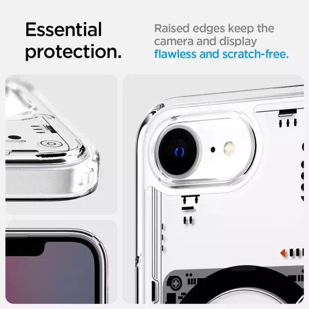 Spigen Ultra Hybrid MagSafe Case for iPhone 16e Neo One - Clear 24