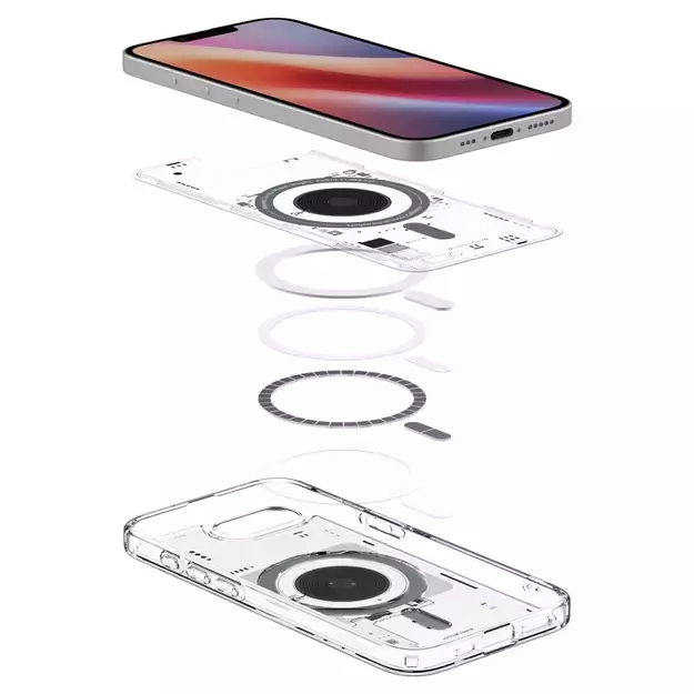 Spigen Ultra Hybrid MagSafe Case for iPhone 16e Neo One - Clear 19