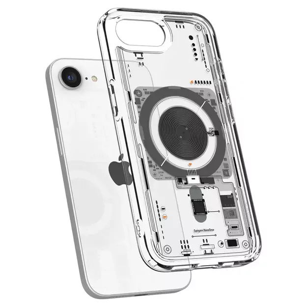 Spigen Ultra Hybrid MagSafe Case for iPhone 16e Neo One - Clear 17