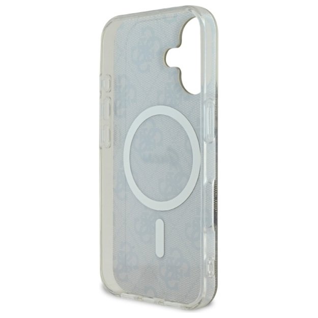 Guess IML 4G MagSafe Case for iPhone 16 Plus - Brown 6