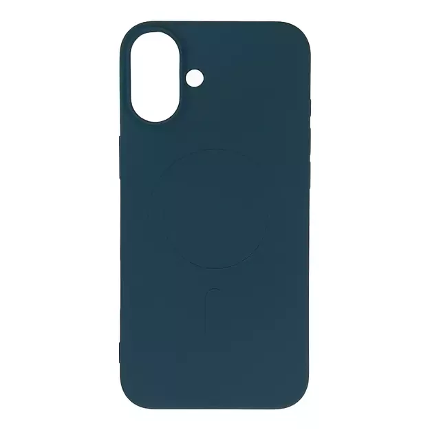 Liquid Silicone Case with MagSafe for Samsung Galaxy S25 Edge - Blue