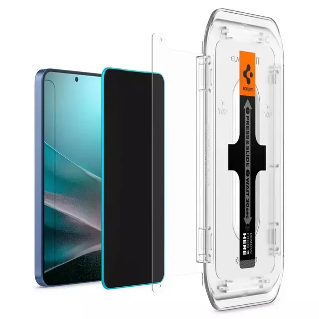 Spigen Glas.TR &quot Ez Fit&quot  Privacy HD 2-pack privacy glass for Samsung Galaxy S24+ / S25+ 9