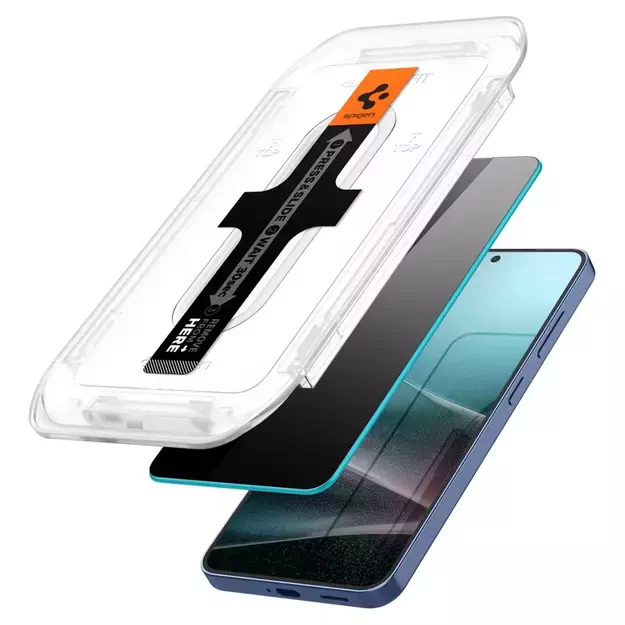 Spigen Glas.TR &quot Ez Fit&quot  Privacy HD 2-pack privacy glass for Samsung Galaxy S24+ / S25+ 10
