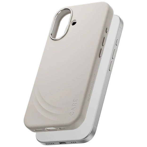 CARE by PanzerGlass FLOW MagSafe Case for iPhone 17 - Beige 1
