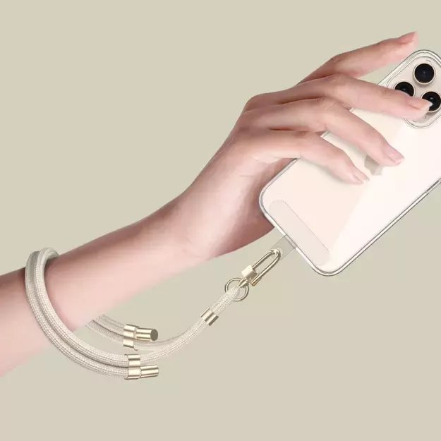 Tech-Protect C4S Rope Wrist Strap - Beige 1