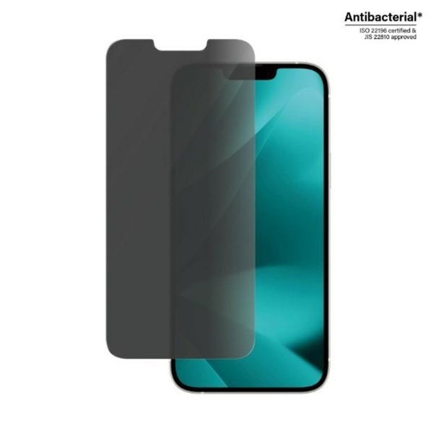 PanzerGlass Classic Fit Privacy Antibacterial Glass for iPhone 14 Plus/13 Pro Max 2