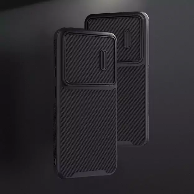Nillkin Synthetic Fiber S Case for Samsung Galaxy S23, camera cover, black 22