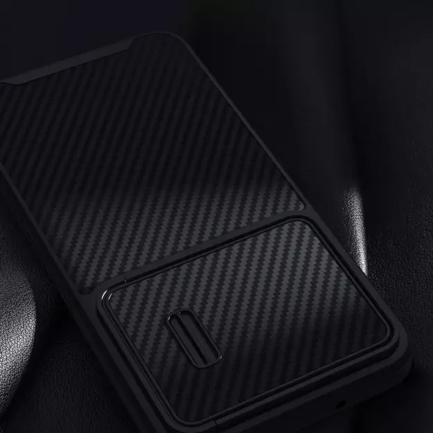 Nillkin Synthetic Fiber S Case for Samsung Galaxy S23, camera cover, black 28