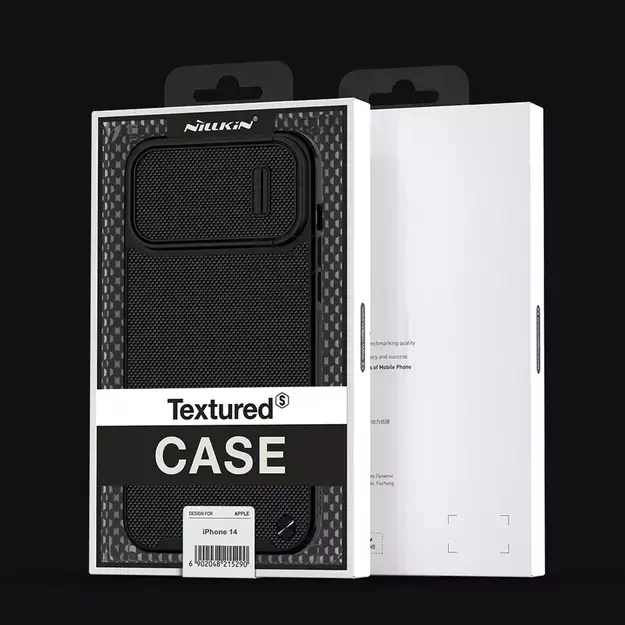 [AFTER RETURN] Nillkin Textured S Case iPhone 14 armored cover with camera cover green 4