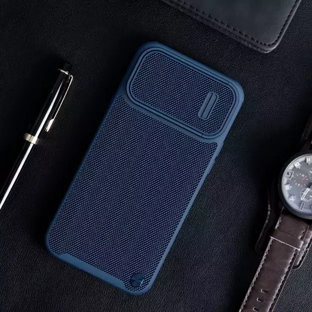 [AFTER RETURN] Nillkin Textured S Case iPhone 14 armored cover with camera cover green 14