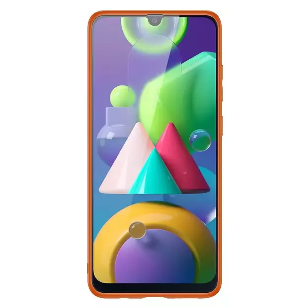 Dux Ducis Yolo elegant case made of soft TPU and PU leather for Samsung Galaxy M30s orange 14