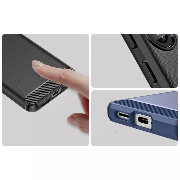 Carbon Case for Samsung Galaxy S25 Edge - Black 23