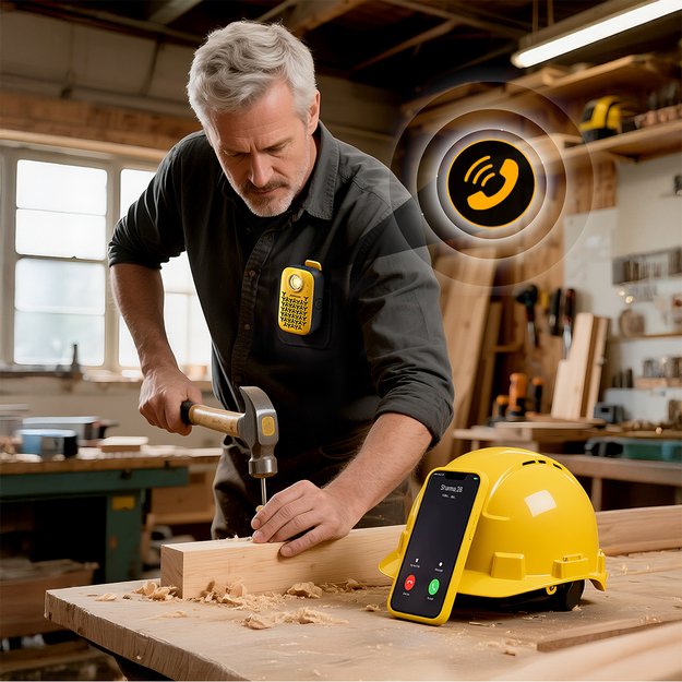 Joyroom Maya JR-MS03 portable Bluetooth speaker with built-in flashlight, resistant - yellow 9