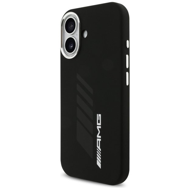 AMG Silicone Oversize Rhombs MagSafe Case for iPhone 17 - Black 1