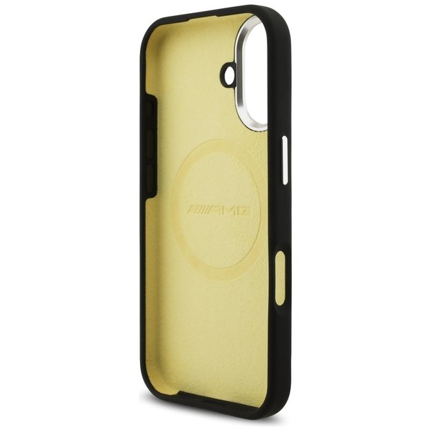 AMG Silicone Oversize Rhombs MagSafe Case for iPhone 17 - Black 6