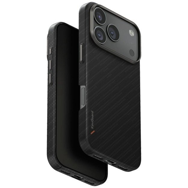 Uniq Keva EDGE Magclick Charging Case for iPhone 17 Pro - Black