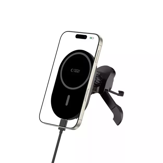 Tech-Protect MM15W-V6 Magnetic MagSafe Car Air Vent Holder - Black 8