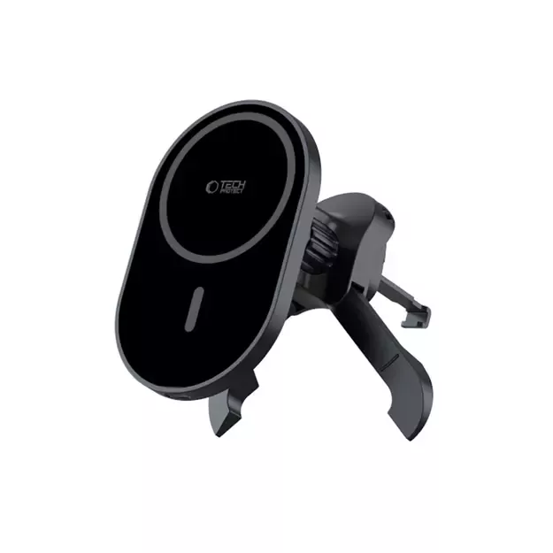 Tech-Protect MM15W-V6 Magnetic MagSafe Car Air Vent Holder - Black 9