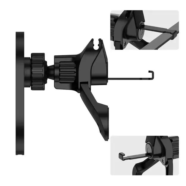 Tech-Protect MM15W-V6 Magnetic MagSafe Car Air Vent Holder - Black 12