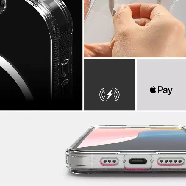 Ringke Fusion Magsafe iPhone 16 Case - Clear 4