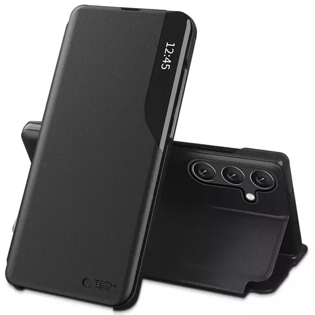 Tech-Protect Smart View Case for Samsung Galaxy A36 5G - Black
