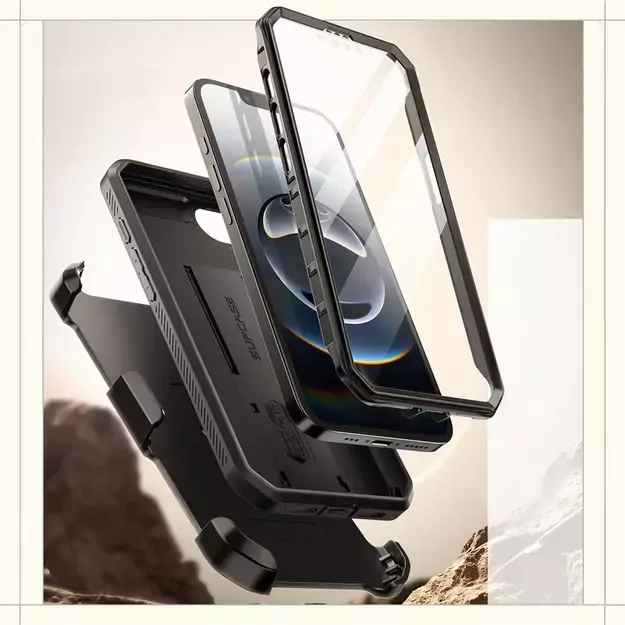 Supcase Unicorn Beetle Pro iPhone 16e Case - Black 9