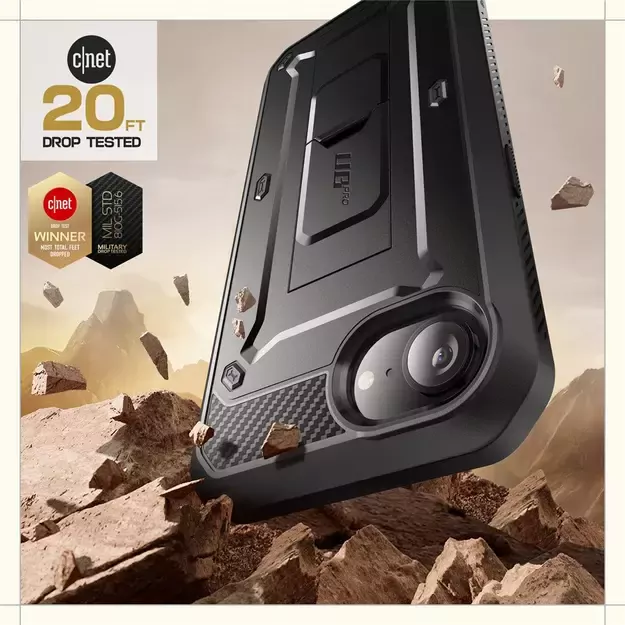 Supcase Unicorn Beetle Pro iPhone 16e Case - Black 7