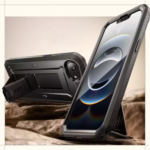 Supcase Unicorn Beetle Pro iPhone 16e Case - Black 8