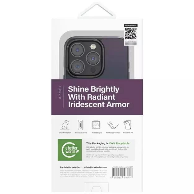 Uniq Iridescia Magclick Charging Case for iPhone 16 Pro - Black 8