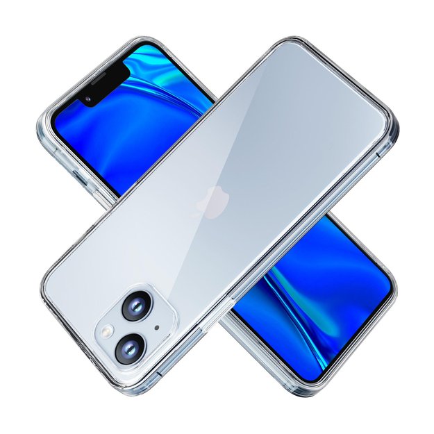 Case for iPhone 14 silicone from the 3mk Clear Case series - transparent 7