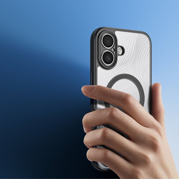 Dux Ducis Aimo Mag Case with Magnetic Ring for iPhone 17 - Black 4