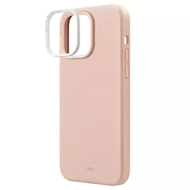 Uniq Lino Hue Magclick Charging case for iPhone 14 Pro - pink 8