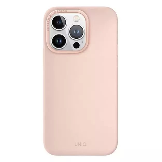 Uniq Lino Hue Magclick Charging case for iPhone 14 Pro - pink 7
